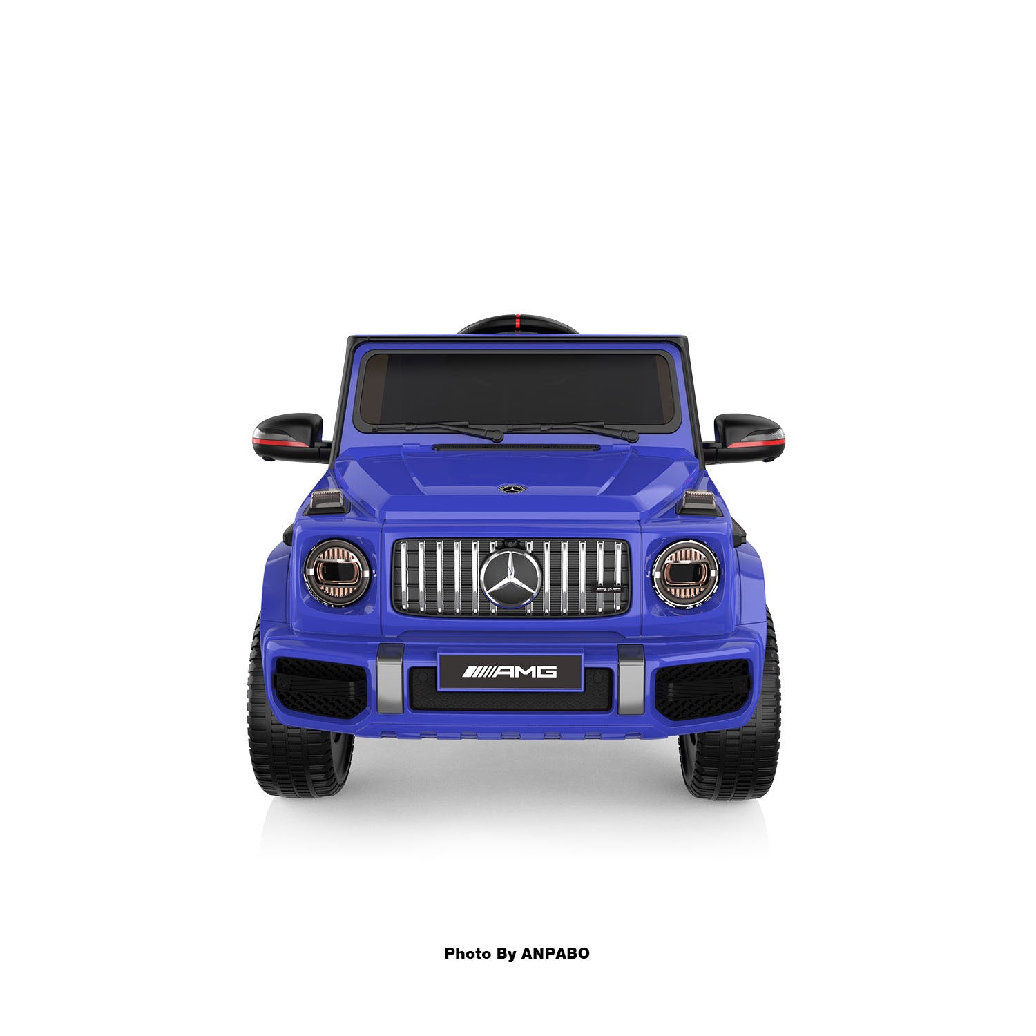 12V 2-Seater Mercedes-Benz G63 Kids Ride On Car/SUV with Remote Control-blue