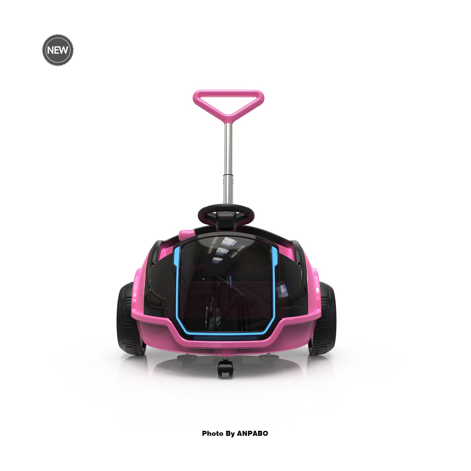 12V 3-In-1 Ride On Car Designed to Grow With Your Child-pink