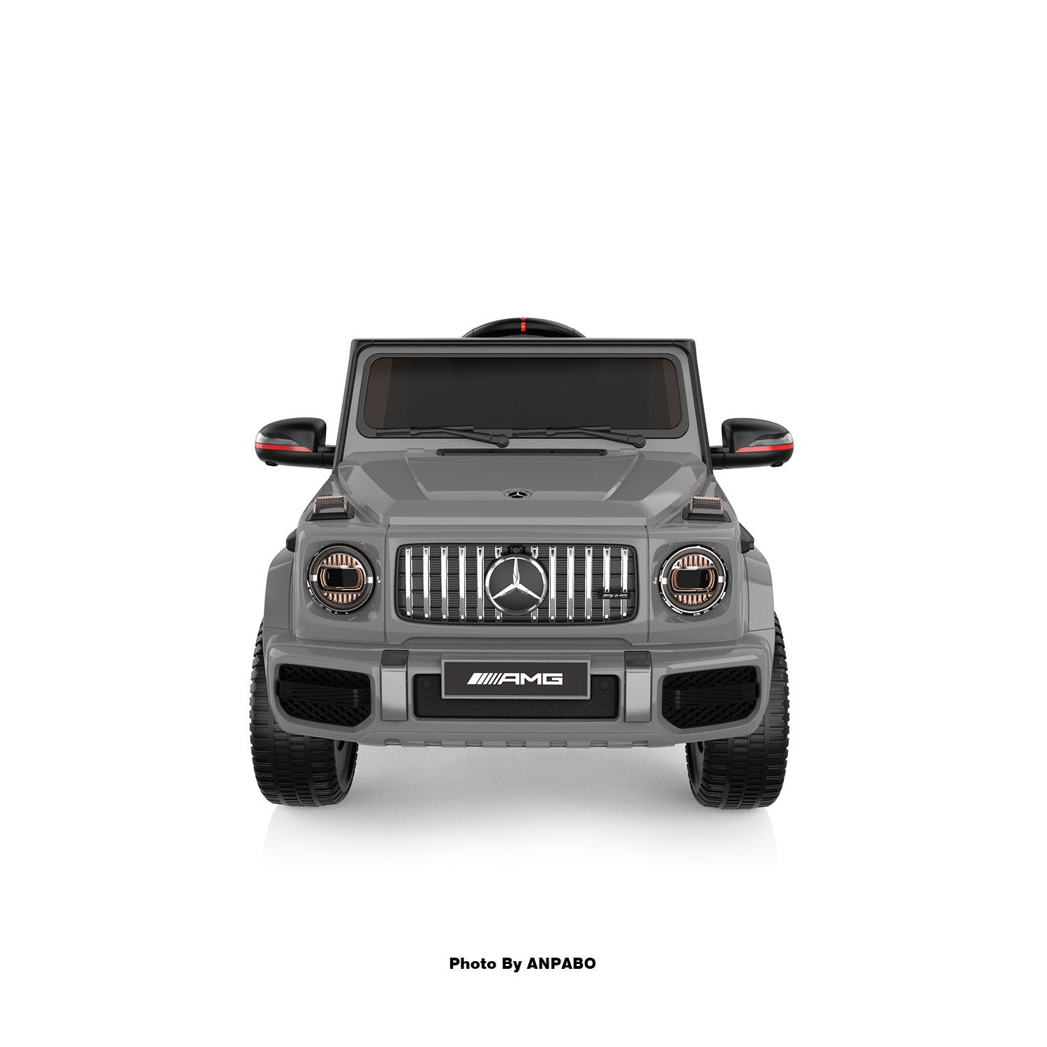 12V 2-Seater Mercedes-Benz G63 Kids Ride On Car/SUV with Remote Control-gray