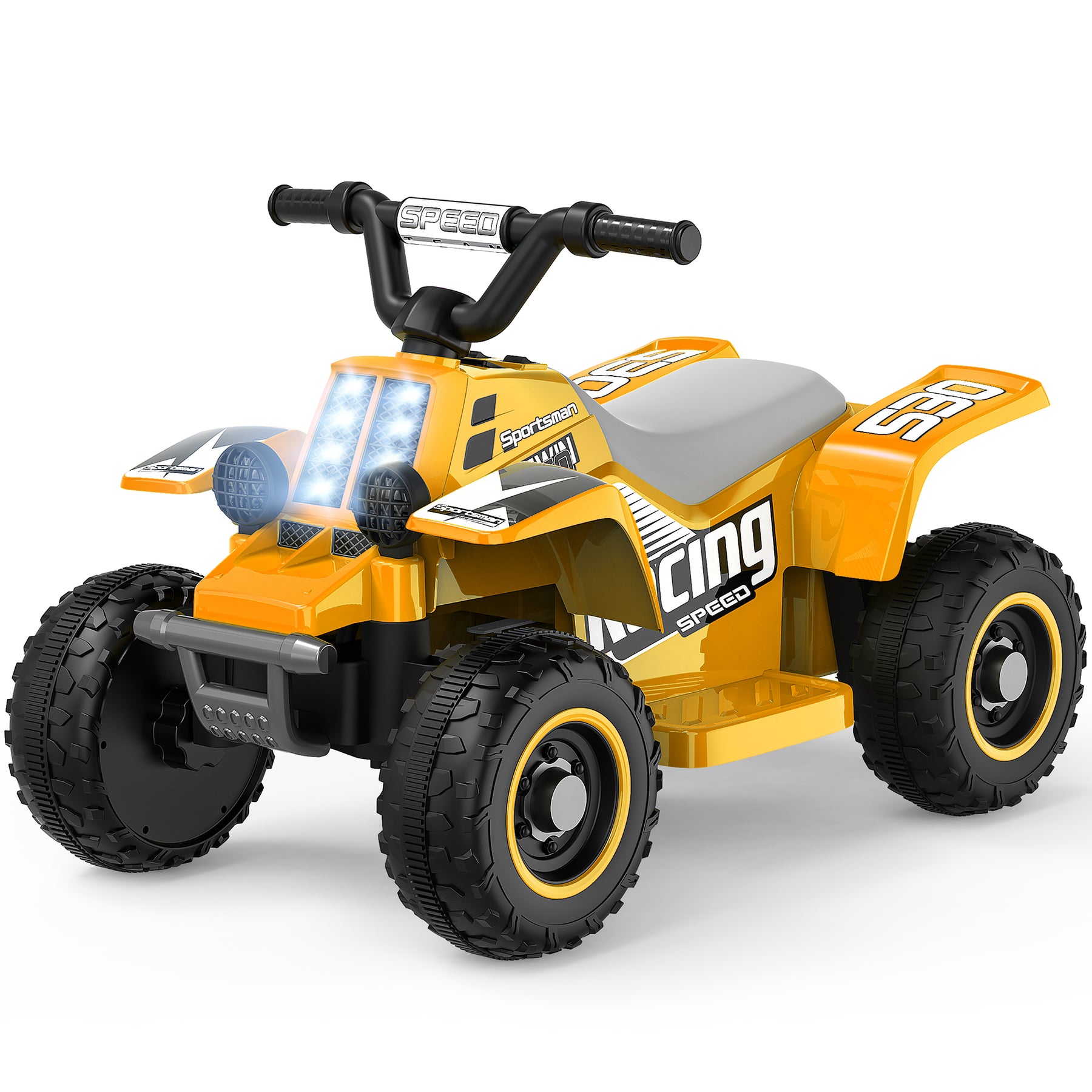 6V 7AH Kids Ride-On Electric ATV with 4-Wheeler
