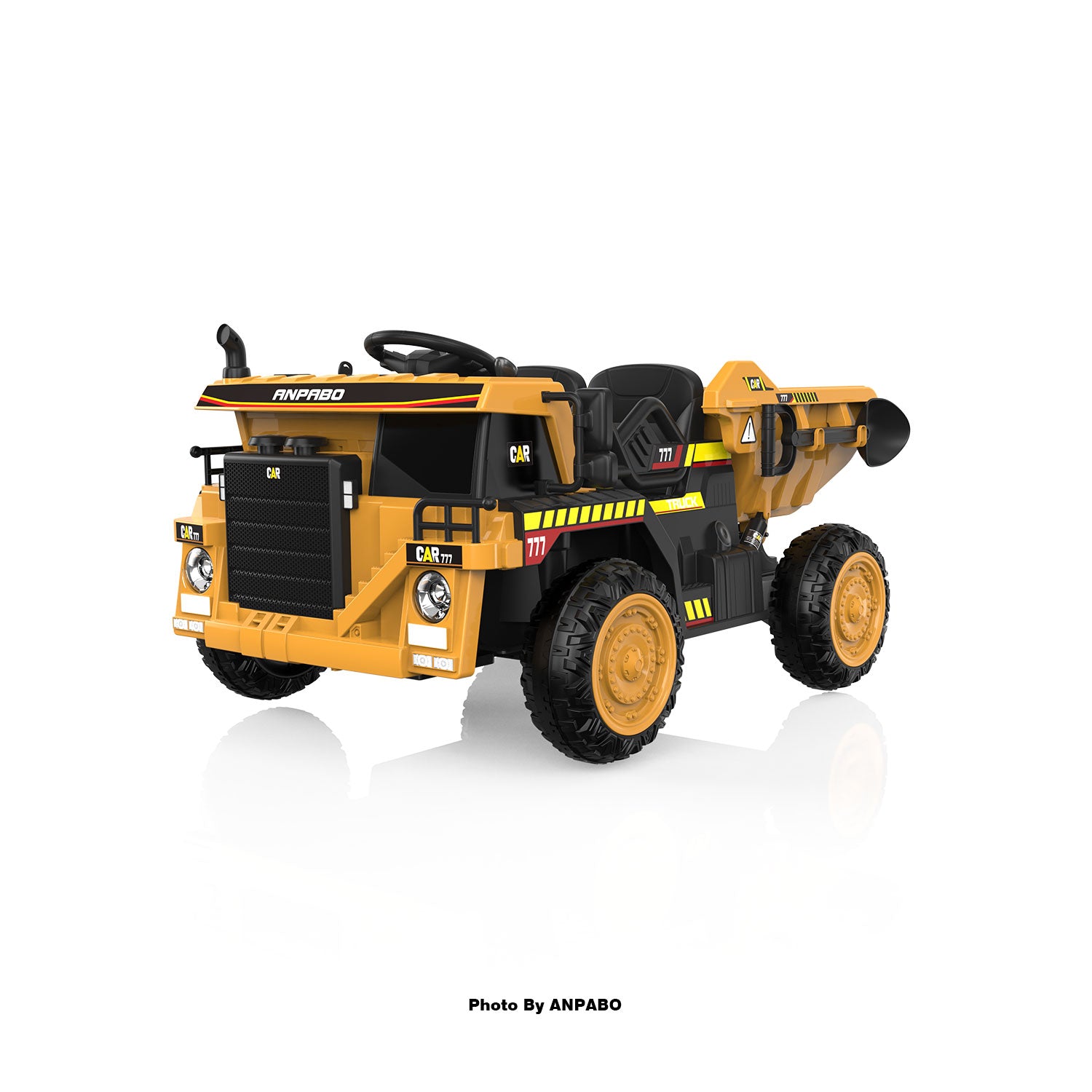 ANPABO 24V Truck Two Seater With Remote/Bluetooth
