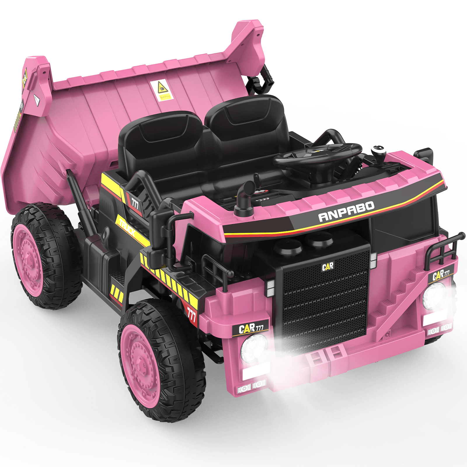 12v ride on on sale dump truck