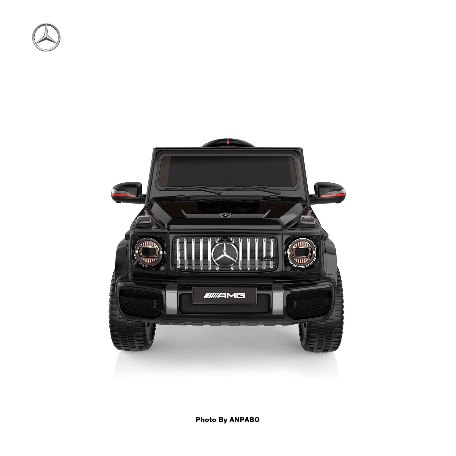 12V 2-Seater Mercedes-Benz G63 Kids Ride On Car/SUV with Remote Control-black