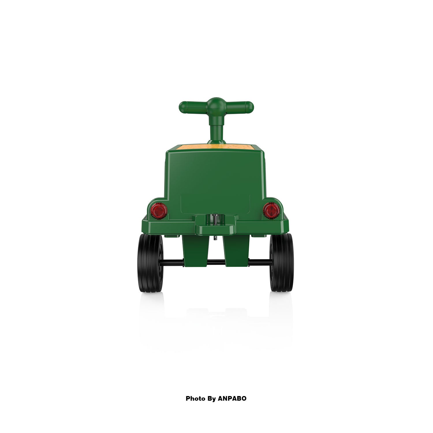 ANPABO 12V Ride-On Train Carriage with Storage-green