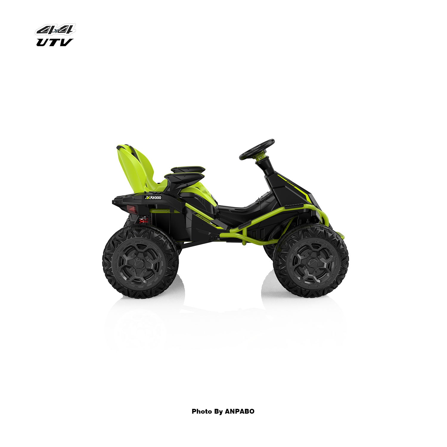 24V APBODirect Terrain Ride-On Buggy with Remote-green