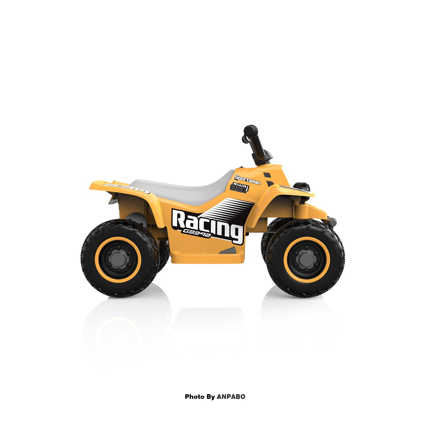 ANPABO 6V 7AH Kids Ride-On ATV - Fun, Safe Gift for Toddlers-yellow