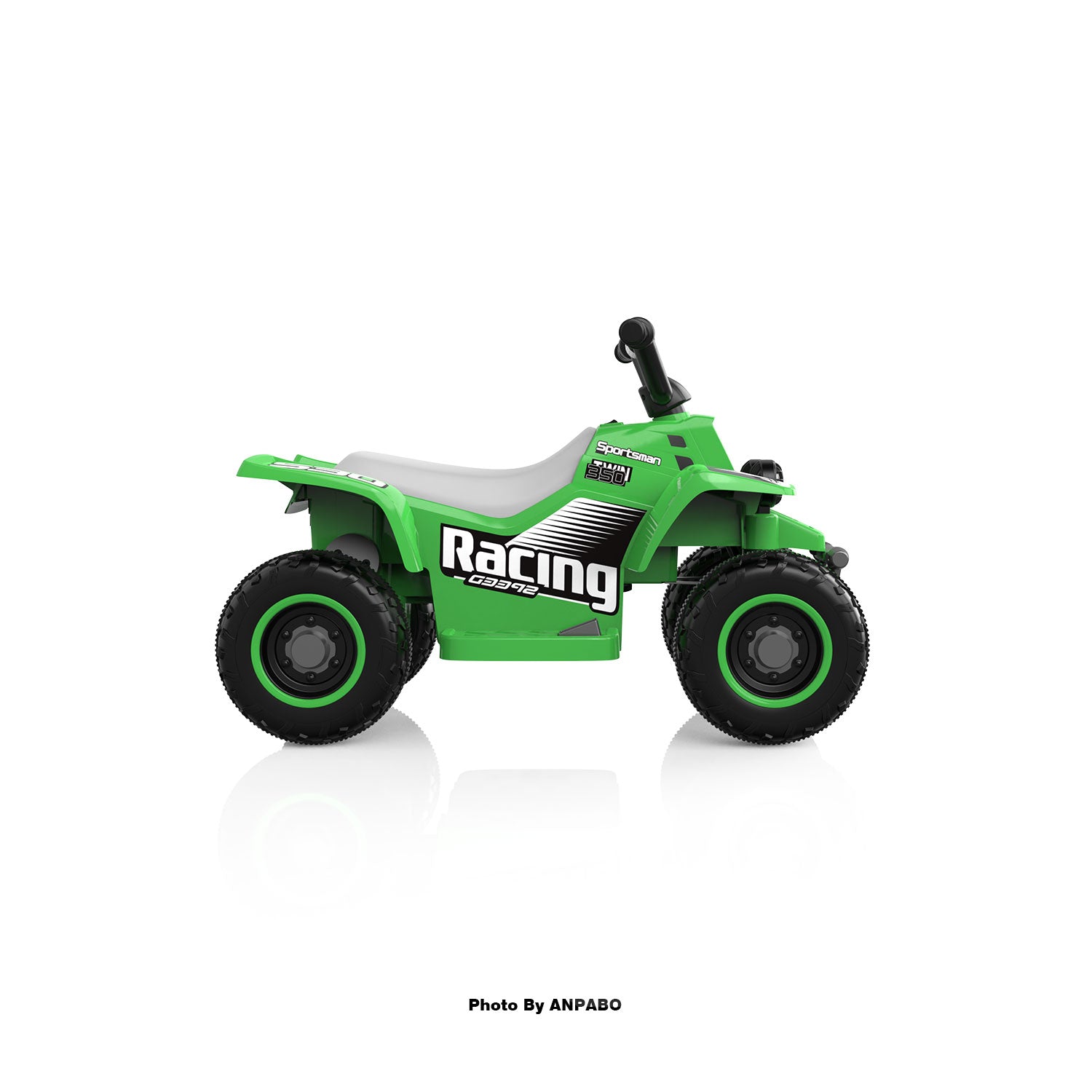 ANPABO 6V 7AH Kids Ride-On ATV - Fun, Safe Gift for Toddlers-green