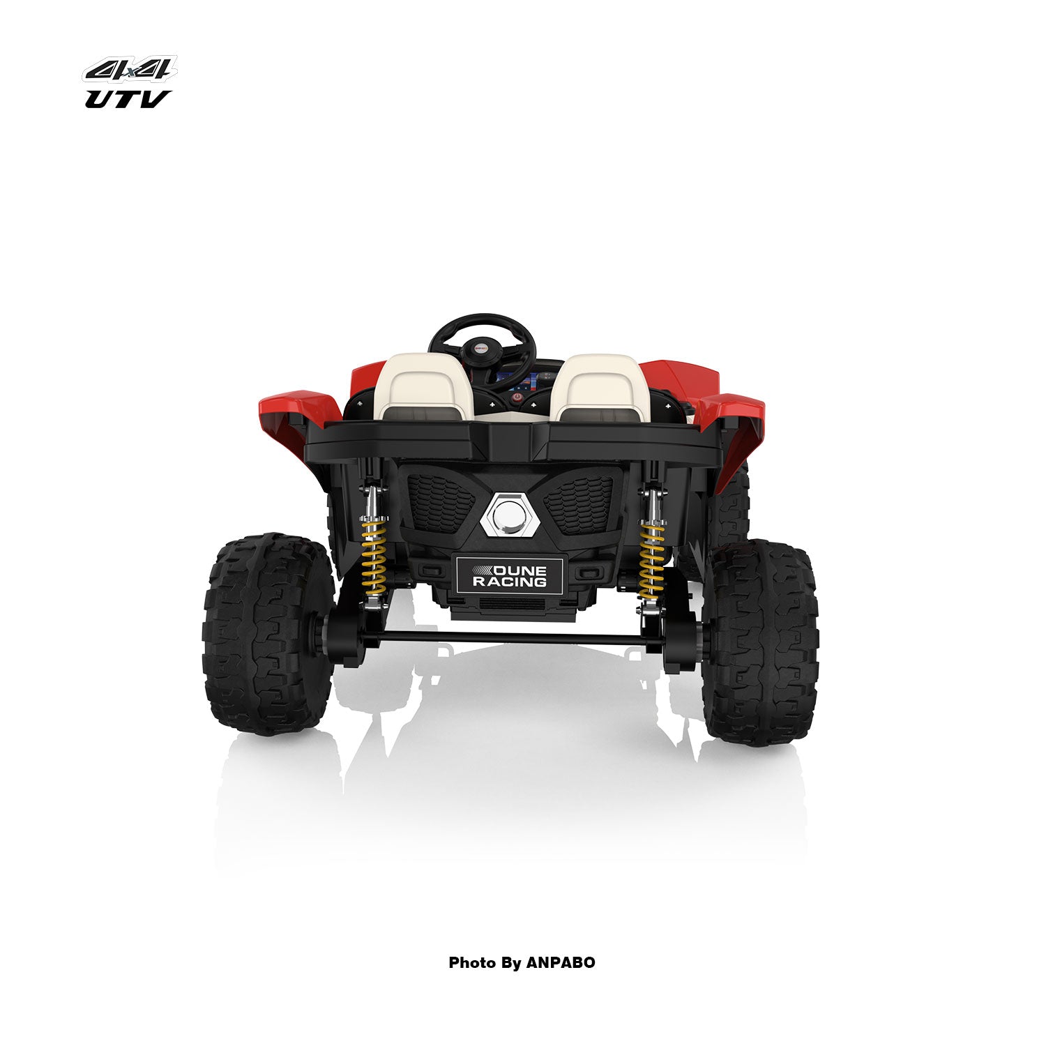 24V Bionic All Terrain UTV Ride on Buggy with Remot-red