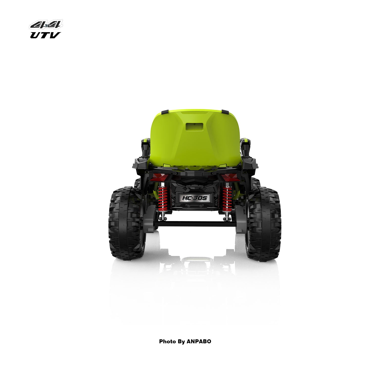 24V APBODirect Terrain Ride-On Buggy with Remote-green