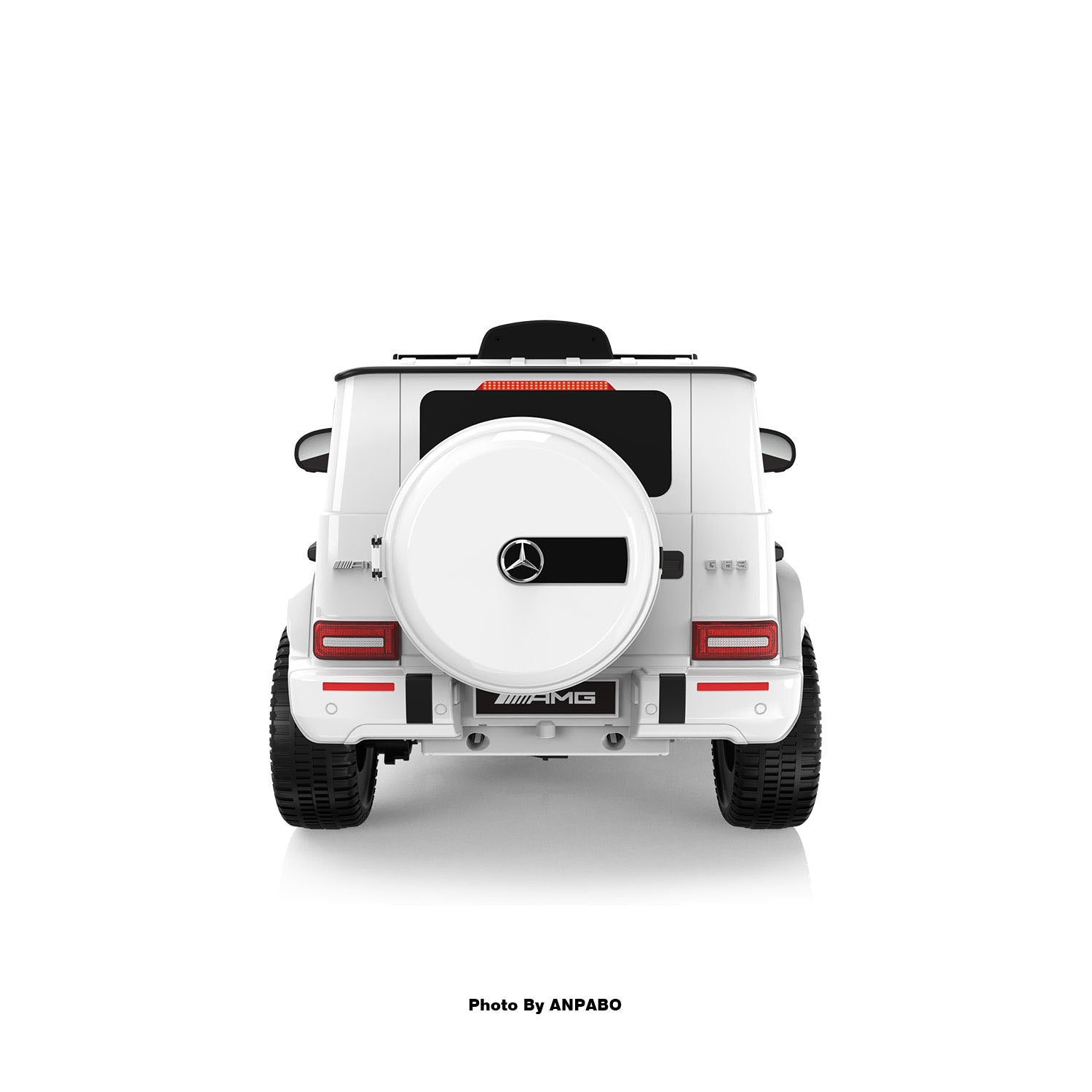 12V 2-Seater Mercedes-Benz G63 Kids Ride On Car/SUV with Remote Control-white