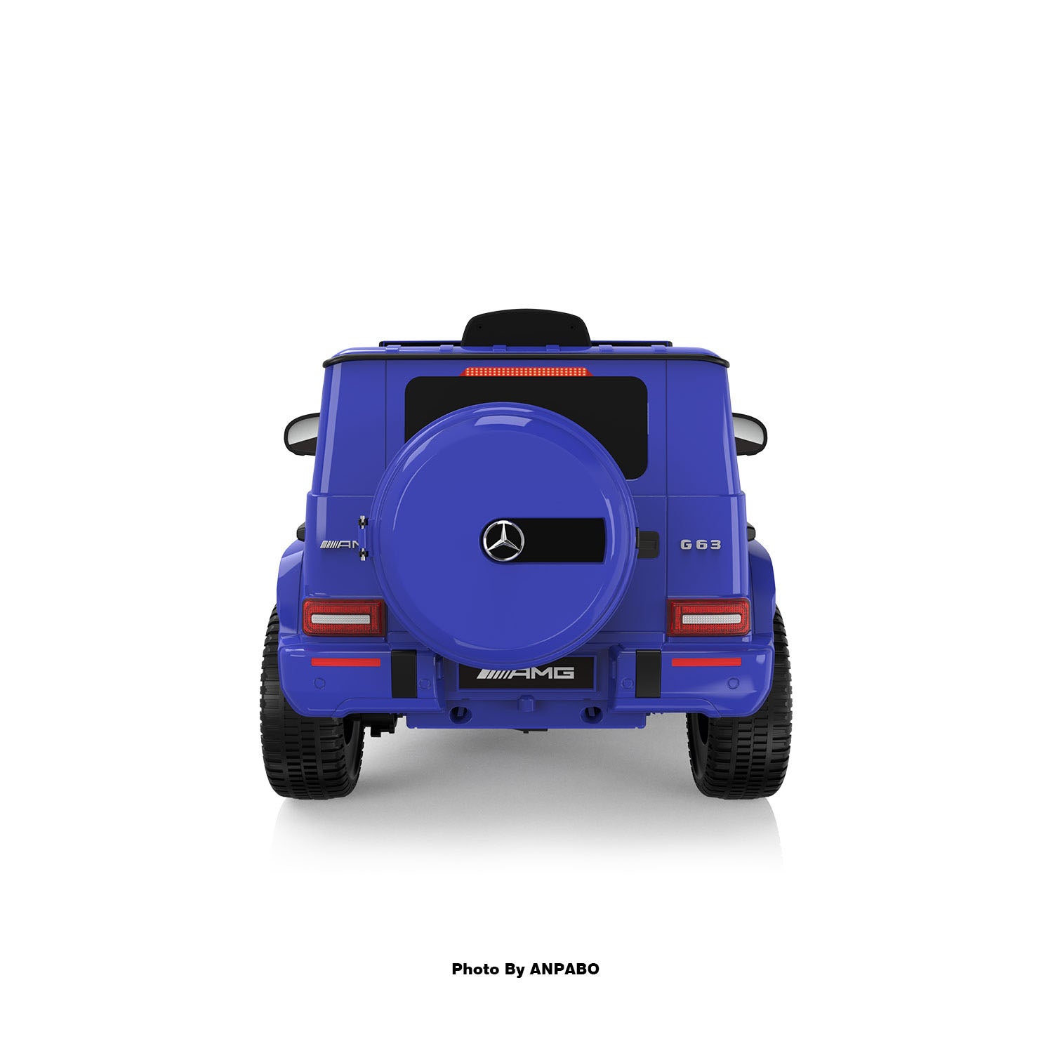 12V 2-Seater Mercedes-Benz G63 Kids Ride On Car/SUV with Remote Control-blue