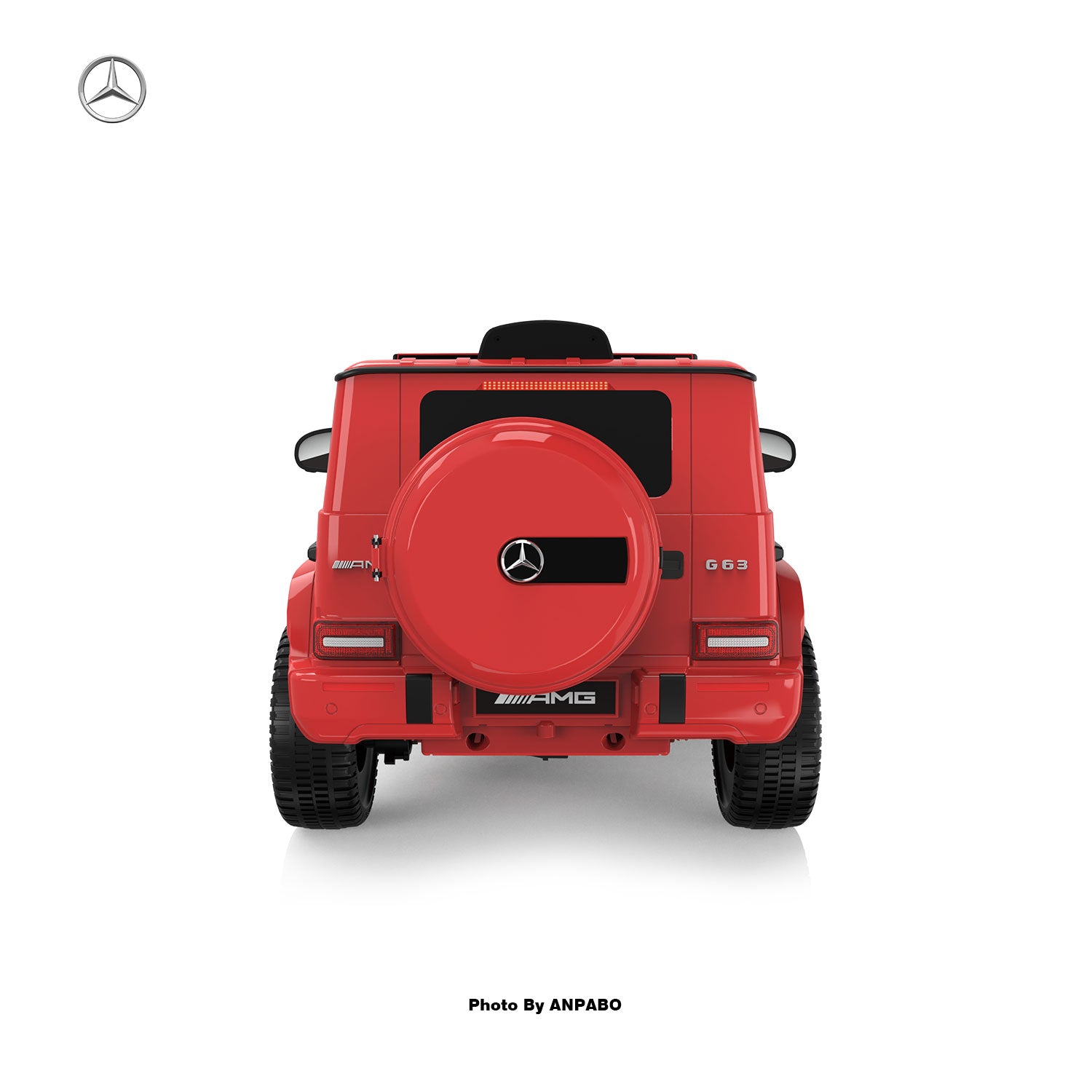 24V 2-Seater Mercedes-Benz G63 Kids Ride On Car/SUV with Remote Control-red