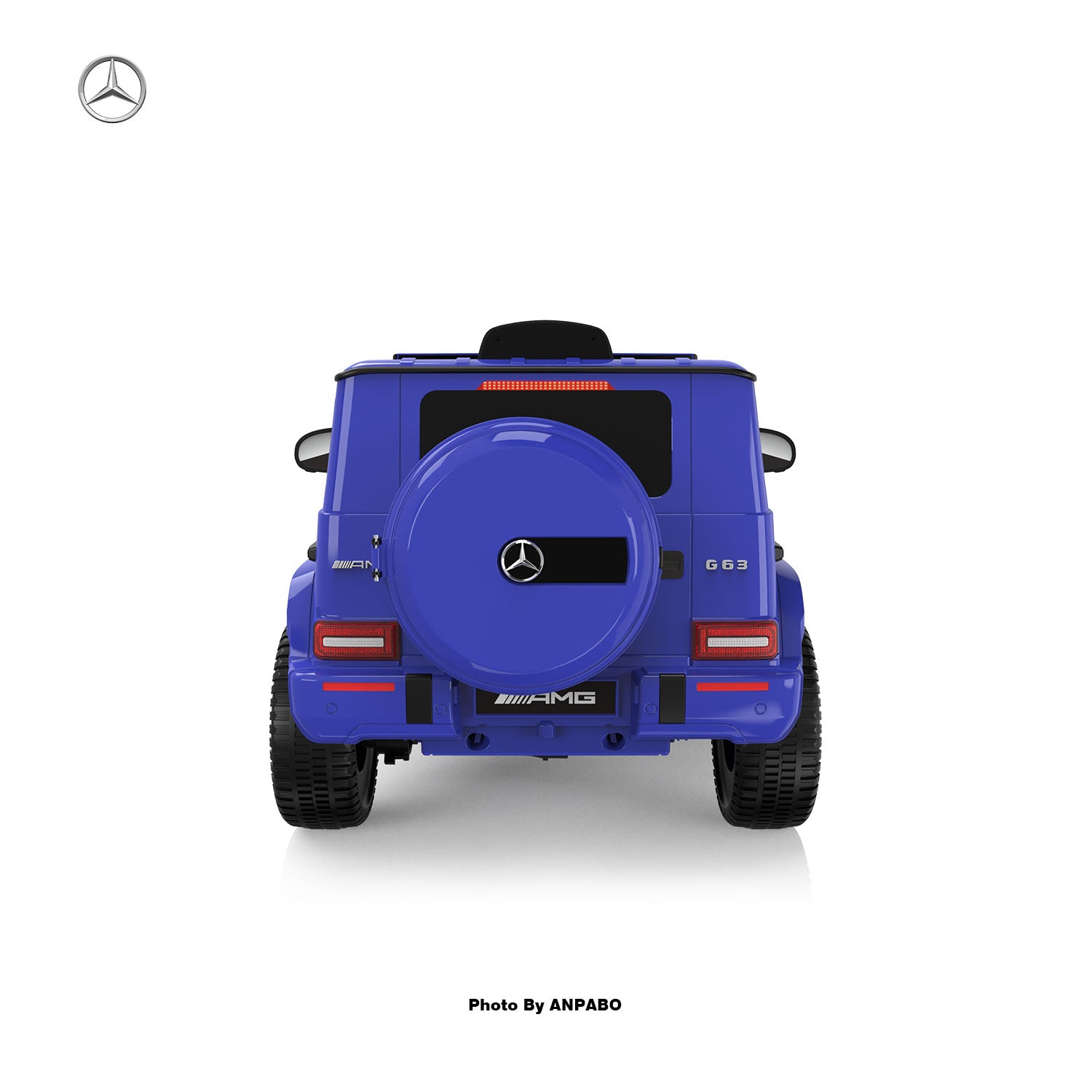 24V 2-Seater Mercedes-Benz G63 Kids Ride On Car/SUV with Remote Control-blue