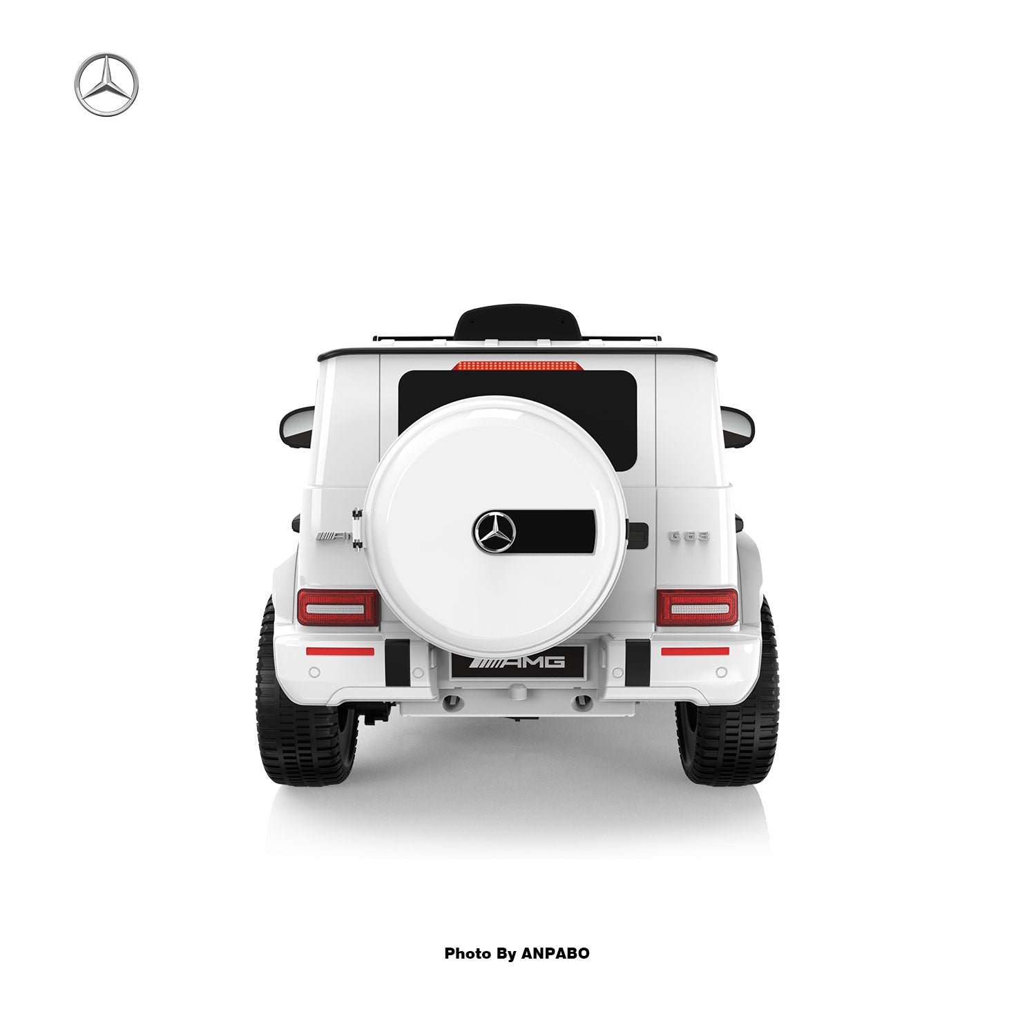 24V 2-Seater Mercedes-Benz G63 Kids Ride On Car/SUV with Remote Control-white