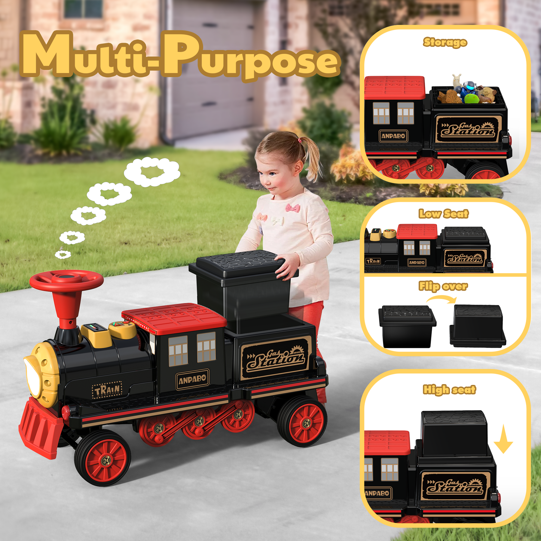 12v ride on train hotsell