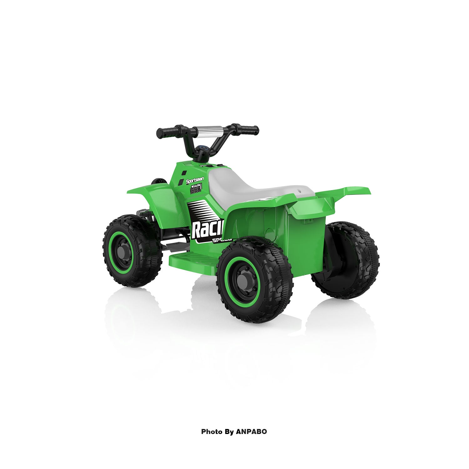 ANPABO 6V 7AH Kids Ride-On ATV - Fun, Safe Gift for Toddlers-green