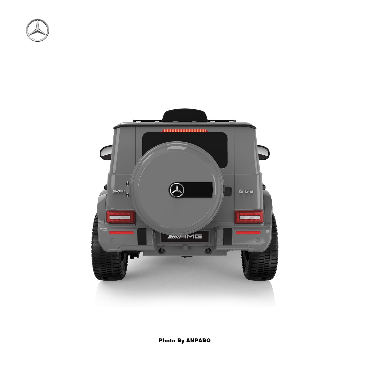 12V 2-Seater Mercedes-Benz G63 Kids Ride On Car/SUV with Remote Control-gray