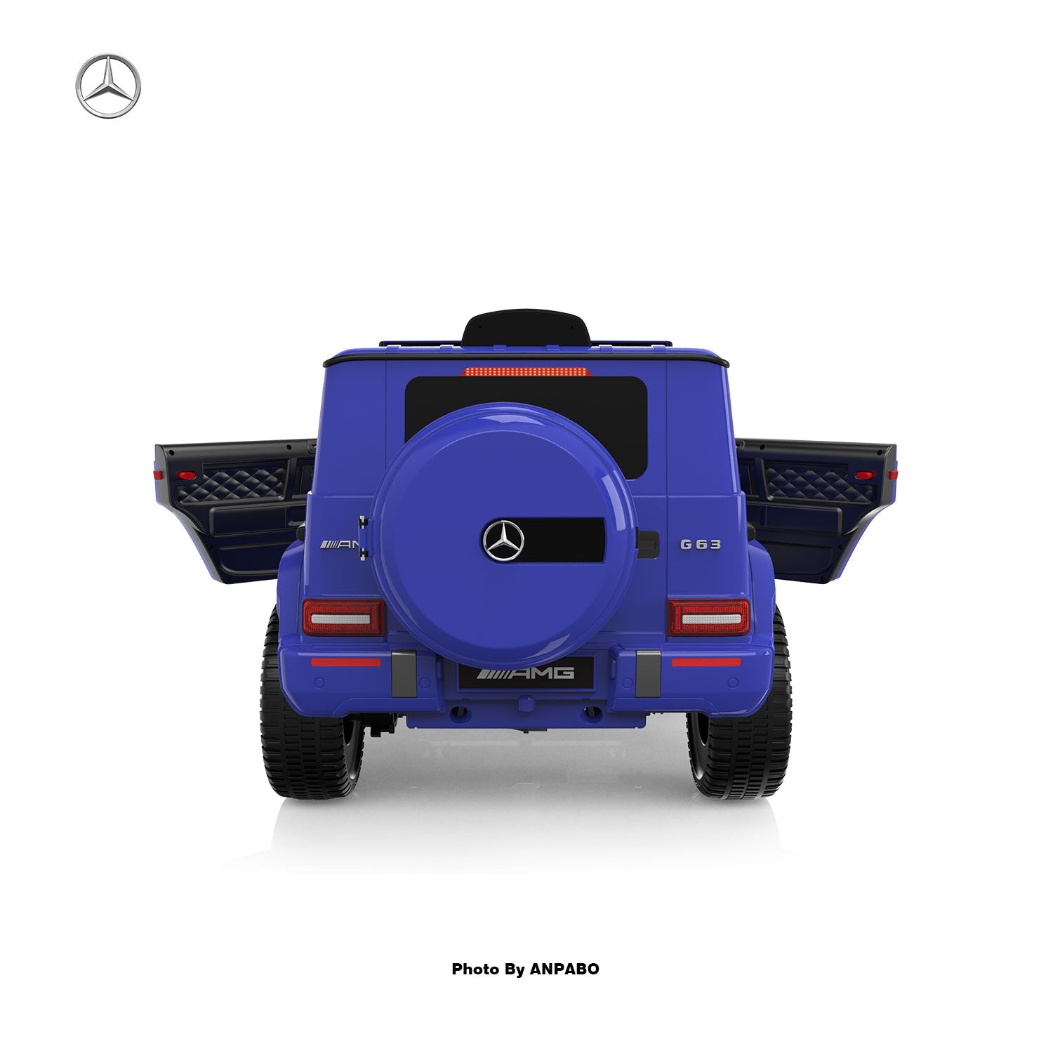 24V 2-Seater Mercedes-Benz G63 Kids Ride On Car/SUV with Remote Control-blue