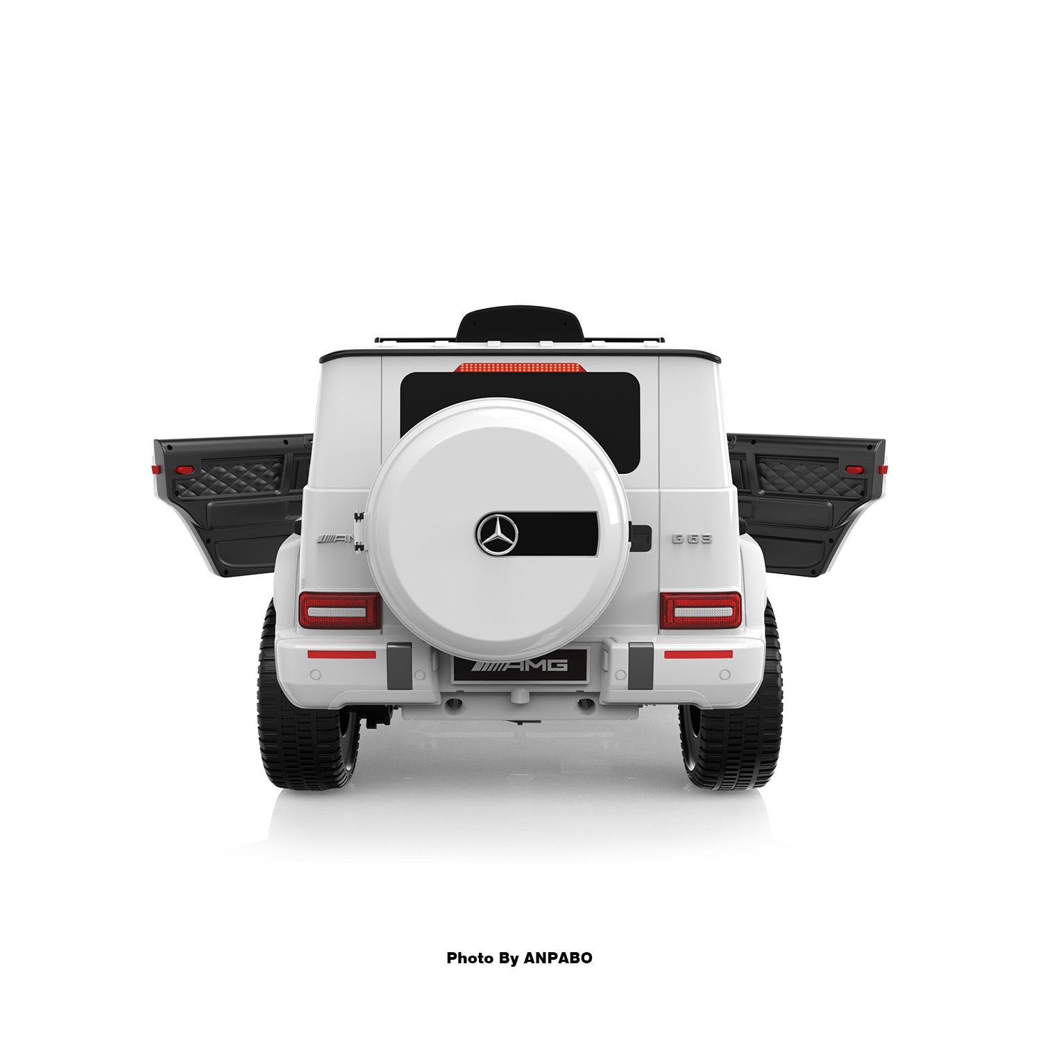 12V 2-Seater Mercedes-Benz G63 Kids Ride On Car/SUV with Remote Control-white