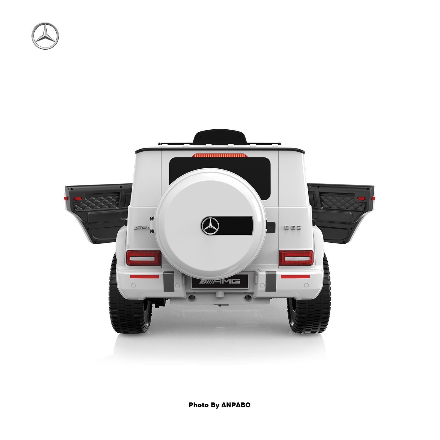 24V 2-Seater Mercedes-Benz G63 Kids Ride On Car/SUV with Remote Control-white