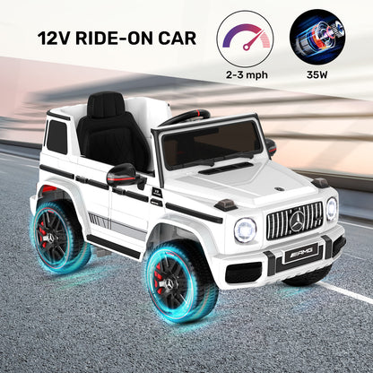 【90% NEW】ANPABO 12V Licensed Mercedes-Benz AMG G63 With Remote/Bluetooth