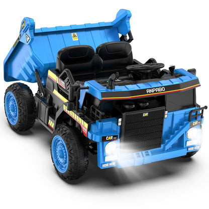 ANPABO 12V Truck Two Seater With Remote/Bluetooth