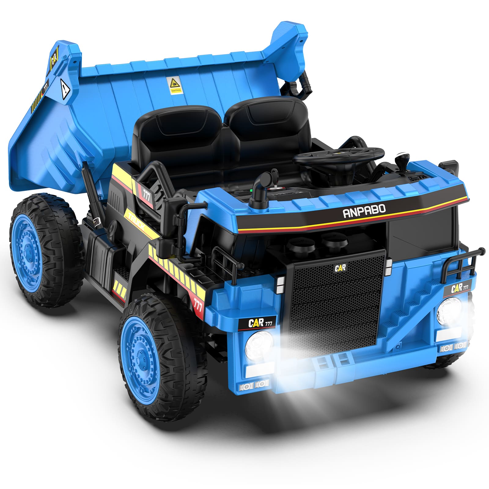 ANPABO 24V Truck Two Seater With Remote/Bluetooth