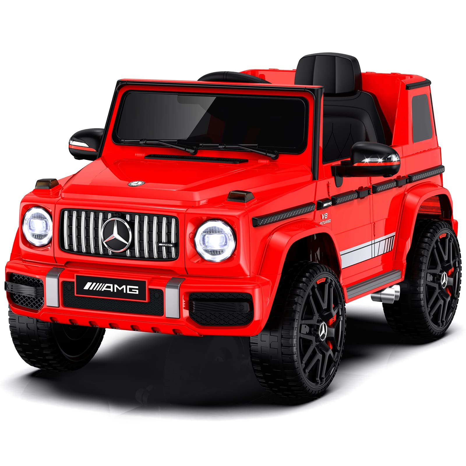 ANPABO 24V Licensed Mercedes-Benz AMG G63 With Remote/Bluetooth