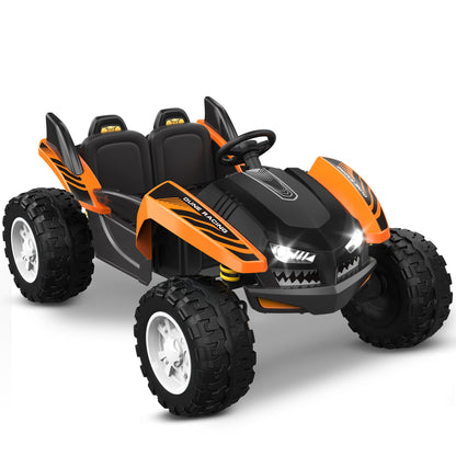 ANPABO 24 Volt 4WD UTV Two Seater With Parent Remote Control And Bluetooth Music Player 3-12+ Years Old