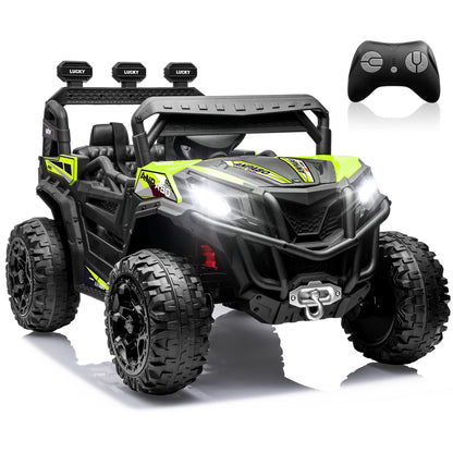 【90% NEW】ANPABO 24V UTV Two Seater With Remote/Bluetooth