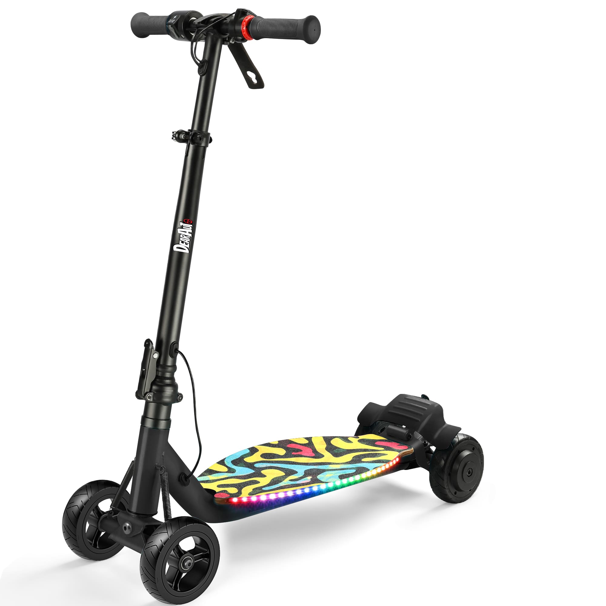 【99% NEW】ANPABO 4-wheel Scooter 24 Volt 5 Speed Foldable 250W For 8-14+ Years Old