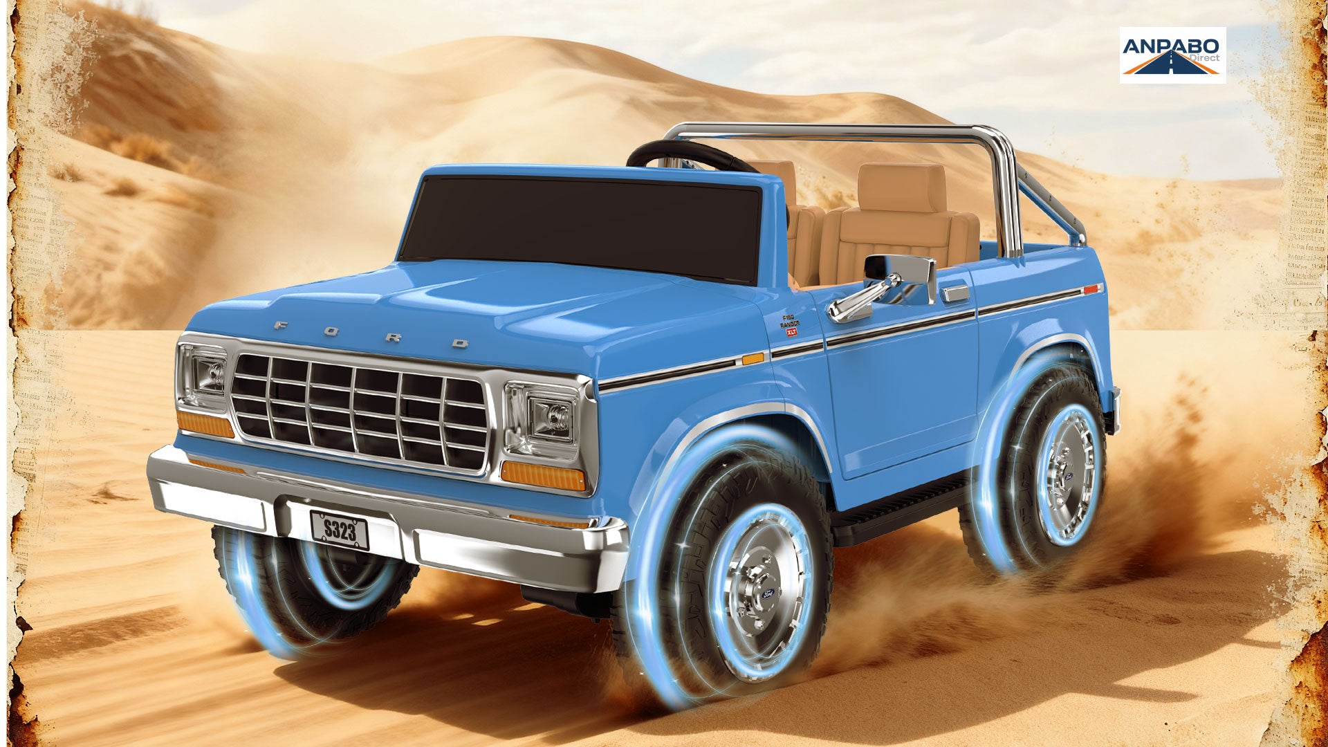 Classic retro Ford